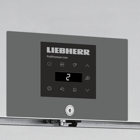 Display voor bediening van de koelkast Liebherr GKPv 6570 voor GRILLEN 53x65